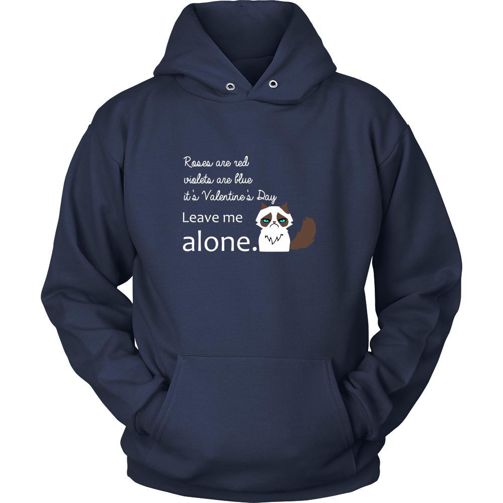 Valentine's Day T Shirt - Leave me alone-T-shirt-Teelime | shirts-hoodies-mugs