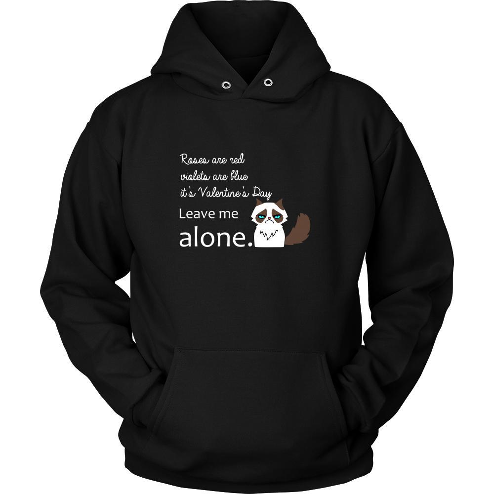 Valentine's Day T Shirt - Leave me alone-T-shirt-Teelime | shirts-hoodies-mugs
