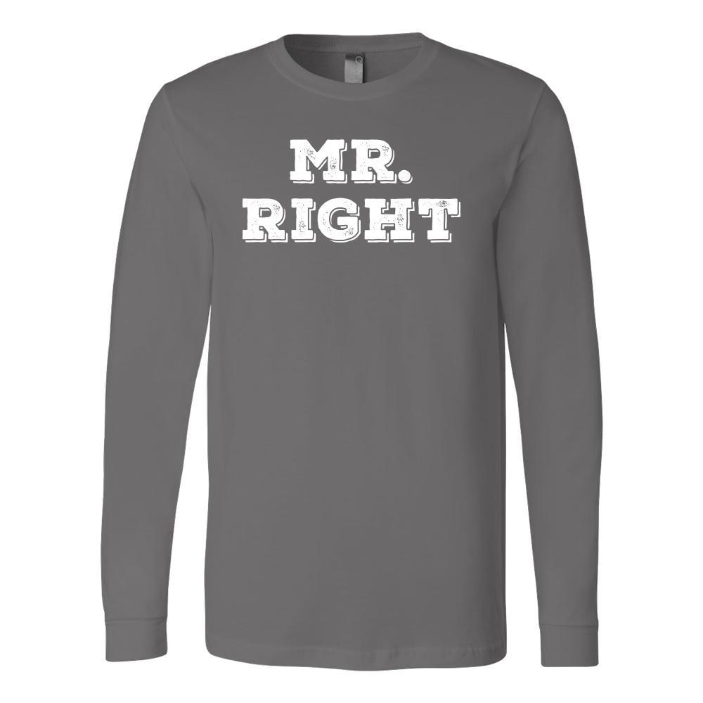 Valentine's Day T Shirt - Mr. Right-T-shirt-Teelime | shirts-hoodies-mugs