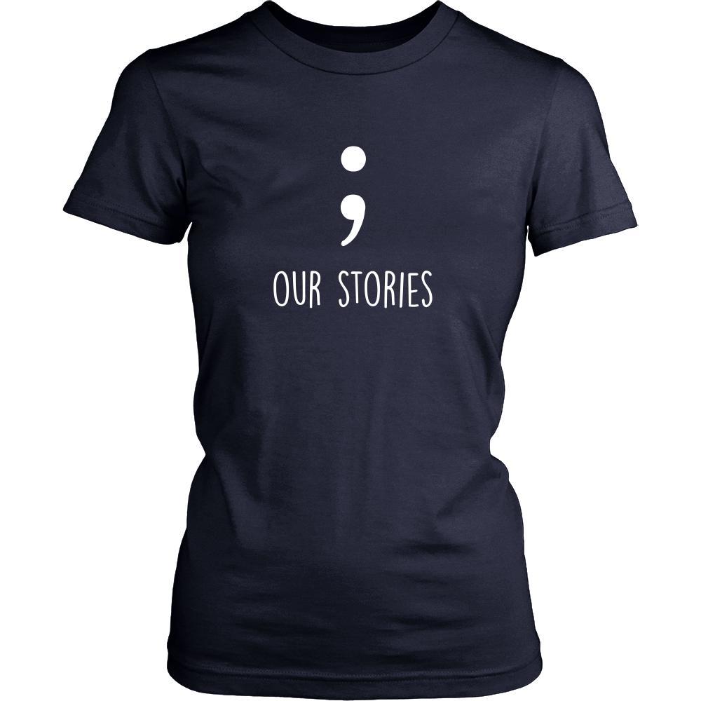 Valentine's Day T Shirt - Our stories-T-shirt-Teelime | shirts-hoodies-mugs