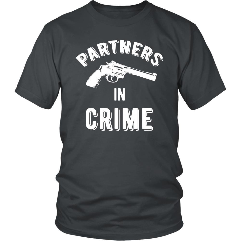 Valentine's Day T Shirt - Partners in Crime-T-shirt-Teelime | shirts-hoodies-mugs