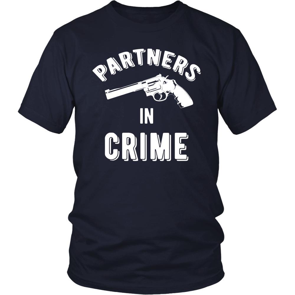 Valentine's Day T Shirt - Partners in Crime-T-shirt-Teelime | shirts-hoodies-mugs
