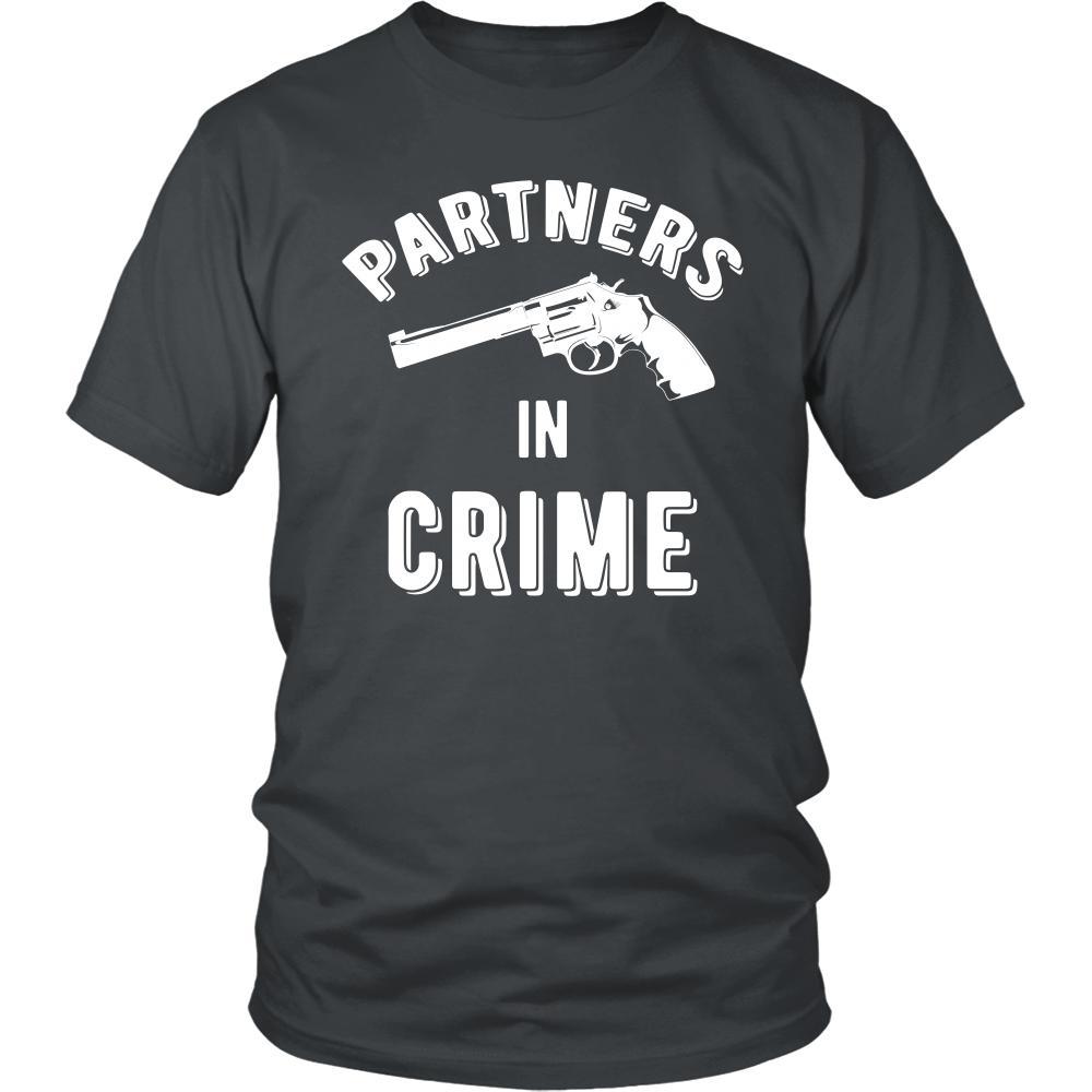 Valentine's Day T Shirt - Partners in Crime-T-shirt-Teelime | shirts-hoodies-mugs