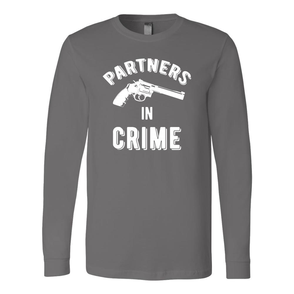 Valentine's Day T Shirt - Partners in Crime-T-shirt-Teelime | shirts-hoodies-mugs