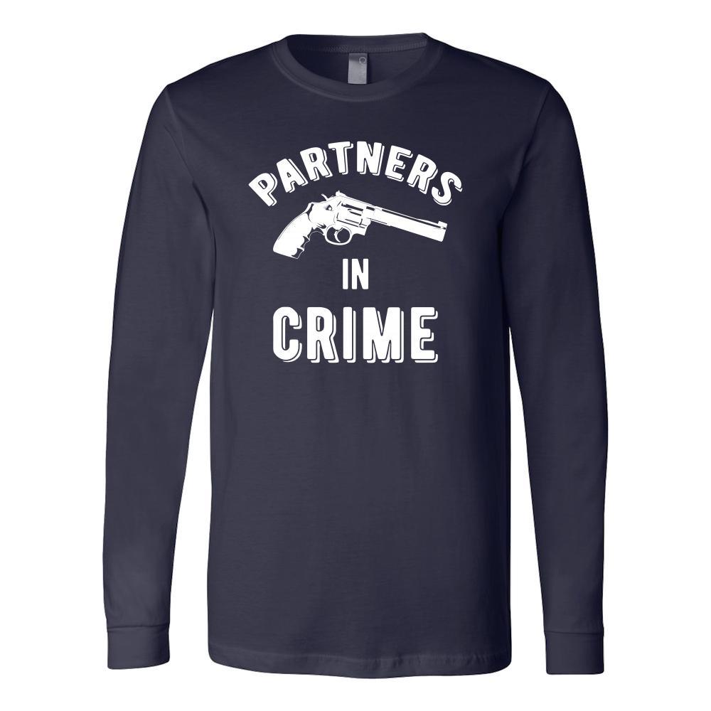 Valentine's Day T Shirt - Partners in Crime-T-shirt-Teelime | shirts-hoodies-mugs