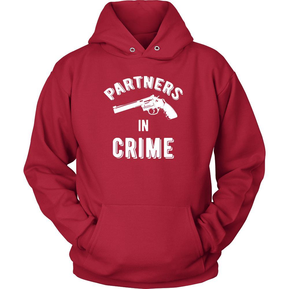 Valentine's Day T Shirt - Partners in Crime-T-shirt-Teelime | shirts-hoodies-mugs