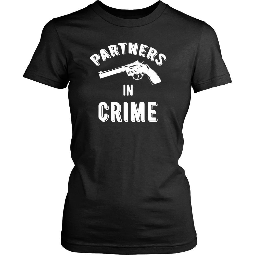 Valentine's Day T Shirt - Partners in Crime-T-shirt-Teelime | shirts-hoodies-mugs
