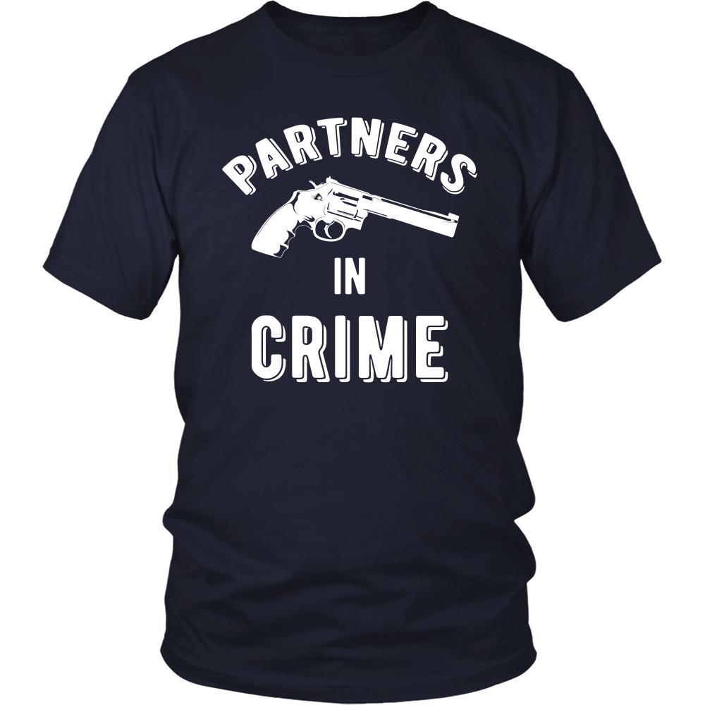 Valentine's Day T Shirt - Partners in Crime-T-shirt-Teelime | shirts-hoodies-mugs