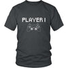 Valentine's Day T Shirt - Player 1-T-shirt-Teelime | shirts-hoodies-mugs