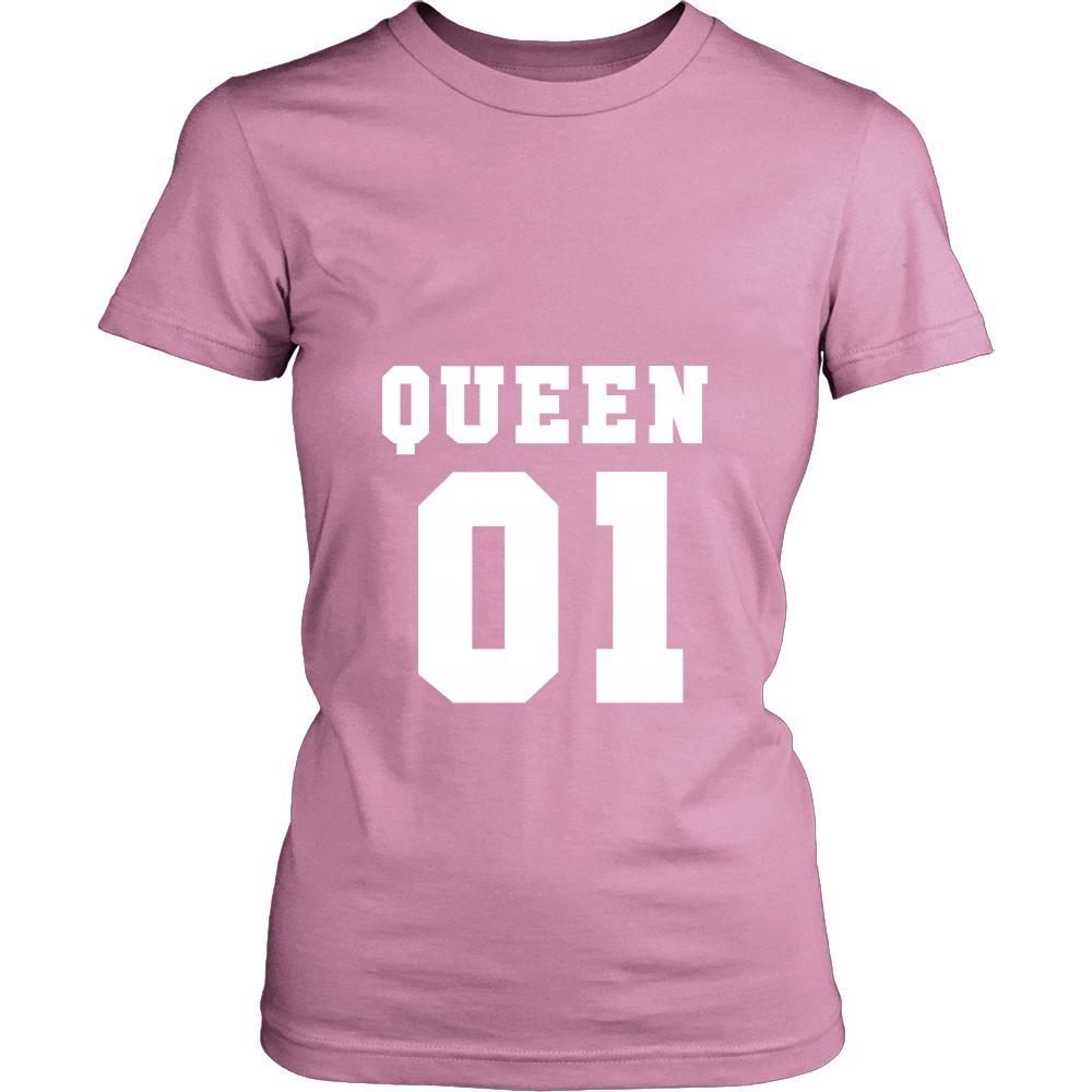 Valentine's Day T Shirt - Queen 01-T-shirt-Teelime | shirts-hoodies-mugs