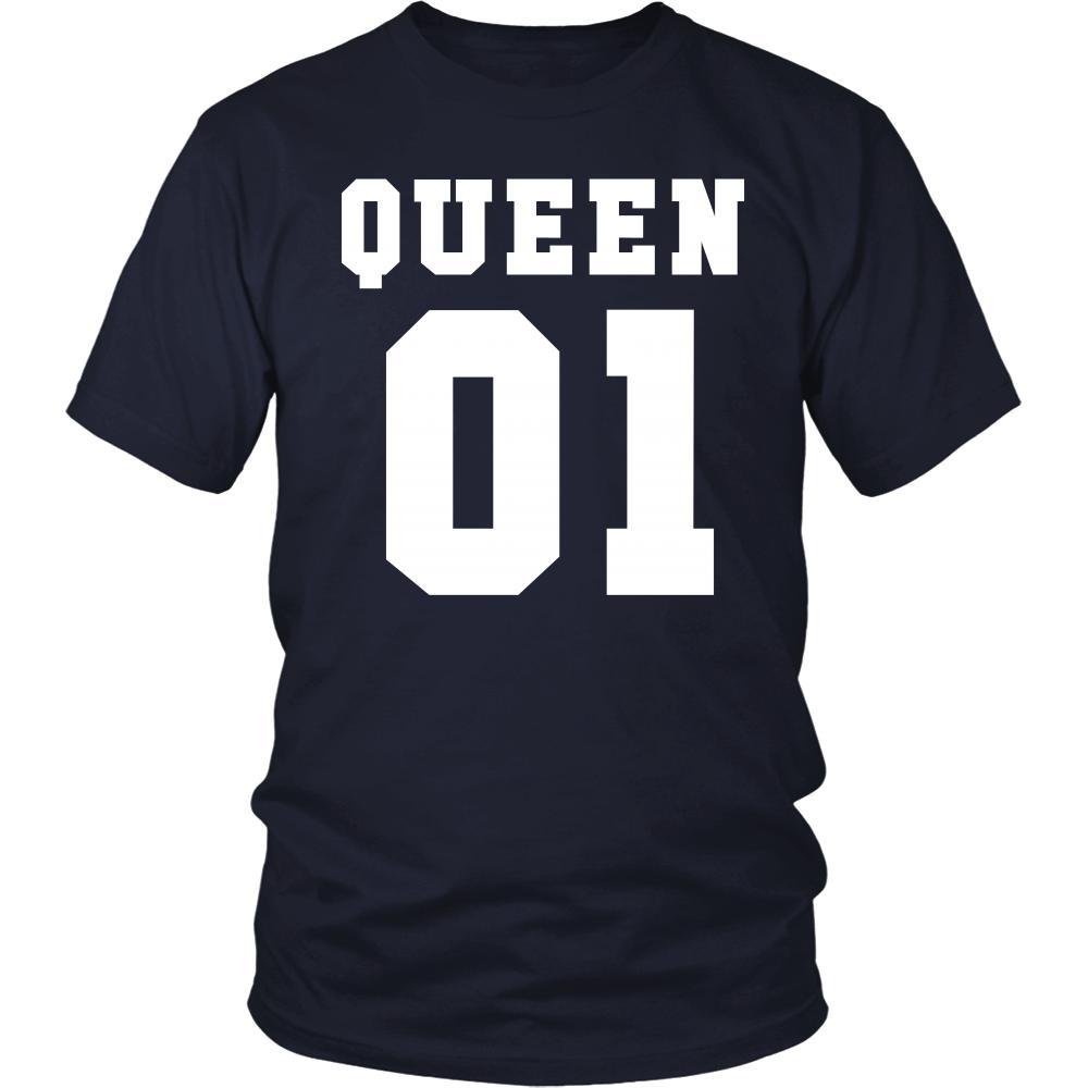 Valentine's Day T Shirt - Queen 01-T-shirt-Teelime | shirts-hoodies-mugs