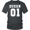 Valentine's Day T Shirt - Queen 01-T-shirt-Teelime | shirts-hoodies-mugs