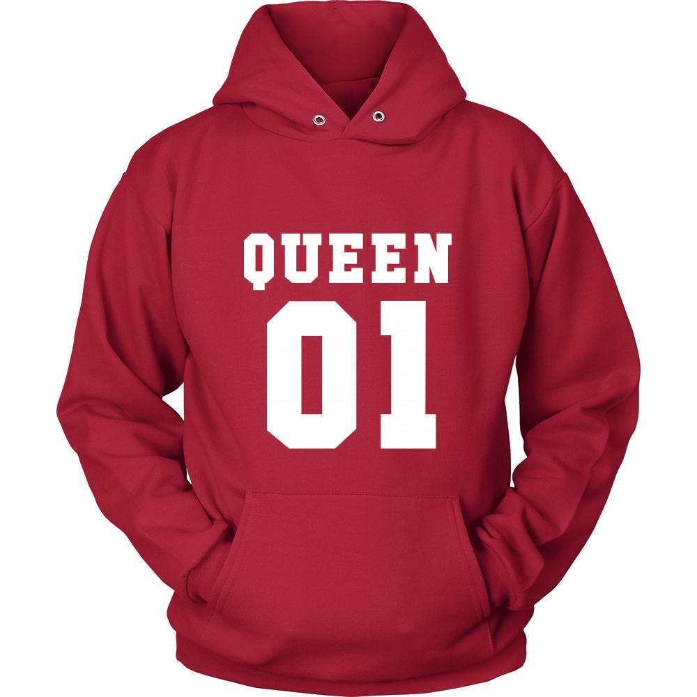 Valentine's Day T Shirt - Queen 01-T-shirt-Teelime | shirts-hoodies-mugs