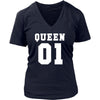 Valentine's Day T Shirt - Queen 01-T-shirt-Teelime | shirts-hoodies-mugs