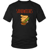 Valentine's Day T Shirt - We finish our sandwiches-T-shirt-Teelime | shirts-hoodies-mugs