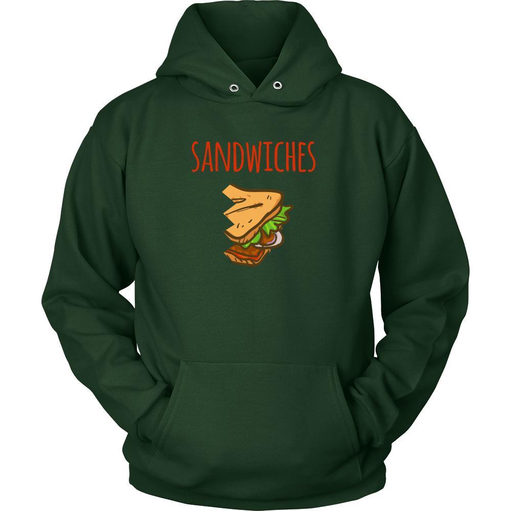 Valentine's Day T Shirt - We finish our sandwiches-T-shirt-Teelime | shirts-hoodies-mugs