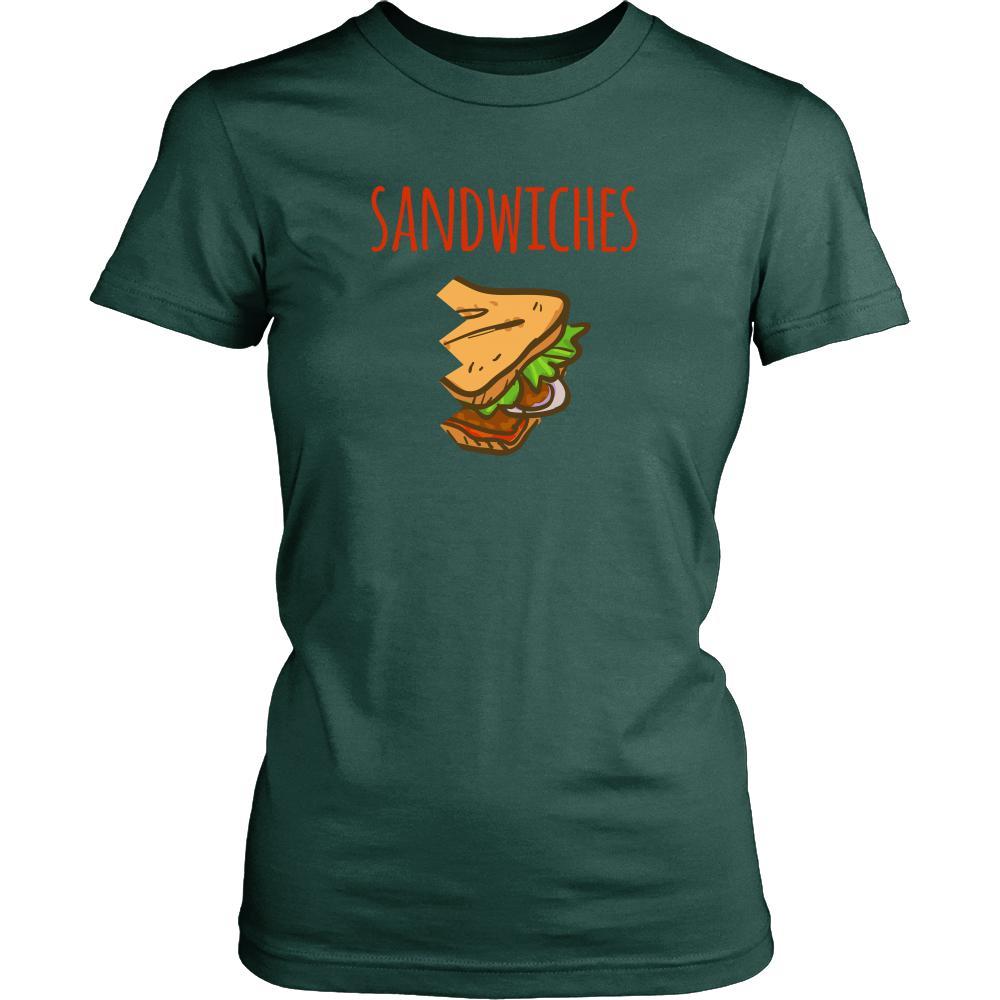 Valentine's Day T Shirt - We finish our sandwiches-T-shirt-Teelime | shirts-hoodies-mugs