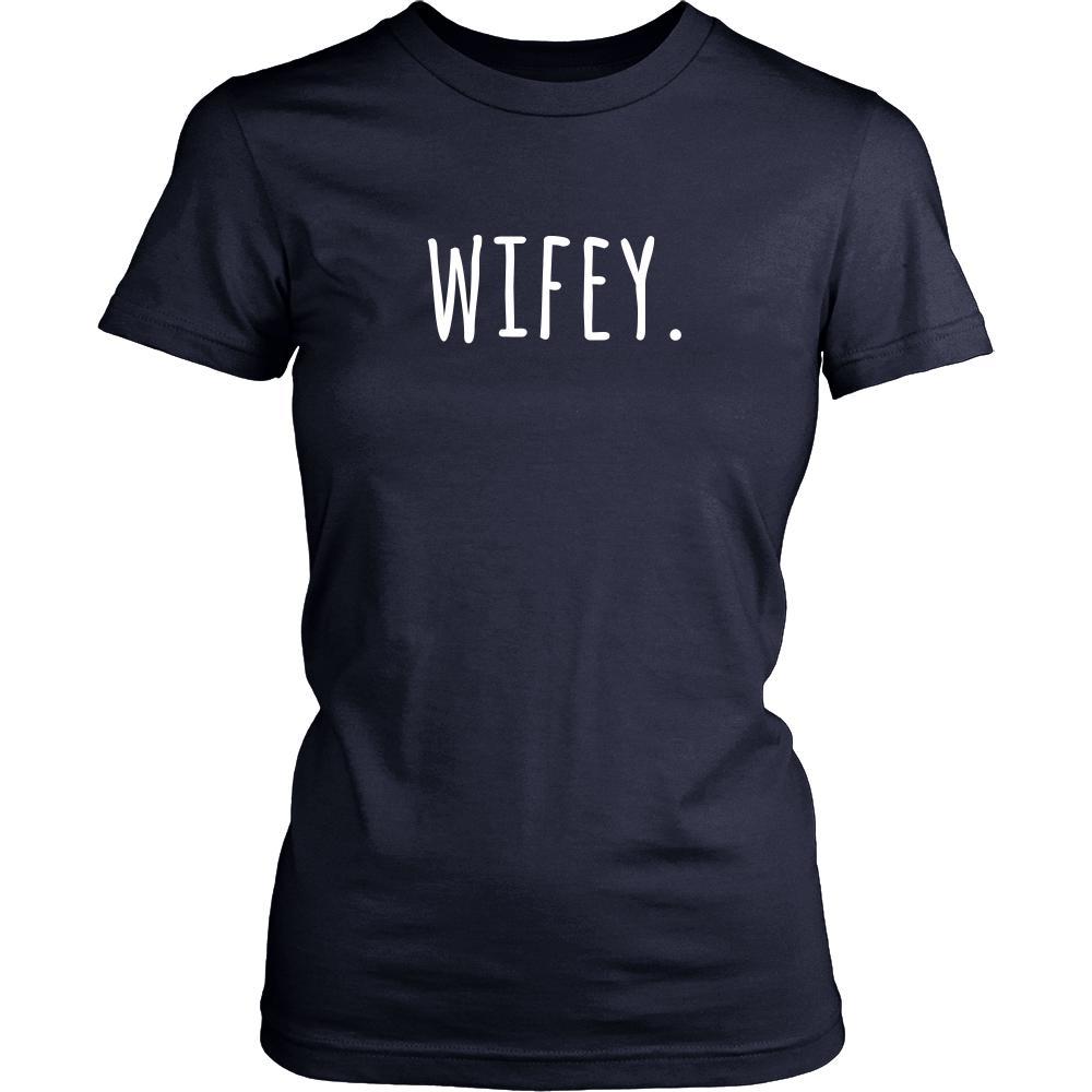 Valentine's Day T Shirt - Wifey.-T-shirt-Teelime | shirts-hoodies-mugs