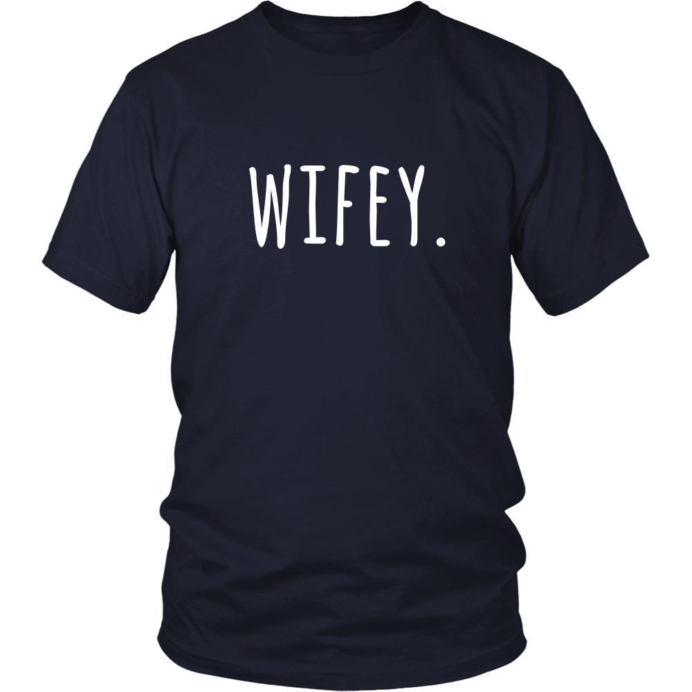 Valentine's Day T Shirt - Wifey.-T-shirt-Teelime | shirts-hoodies-mugs