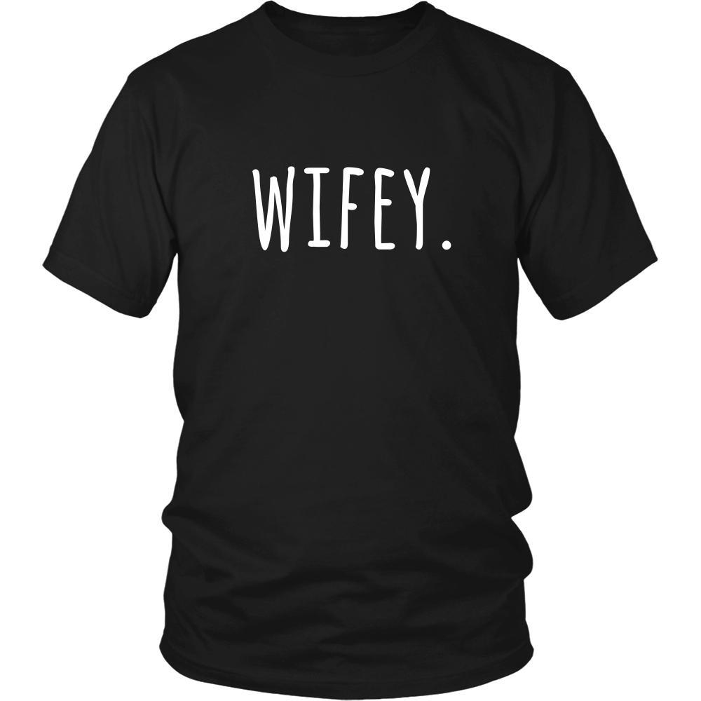 Valentine's Day T Shirt - Wifey.-T-shirt-Teelime | shirts-hoodies-mugs