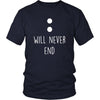 Valentine's Day T Shirt - Will never end-T-shirt-Teelime | shirts-hoodies-mugs