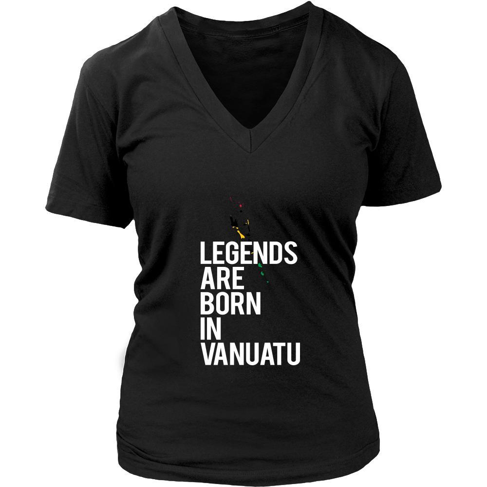 Vanuatu Shirt - Legends are born in Vanuatu - National Heritage Gift-T-shirt-Teelime | shirts-hoodies-mugs