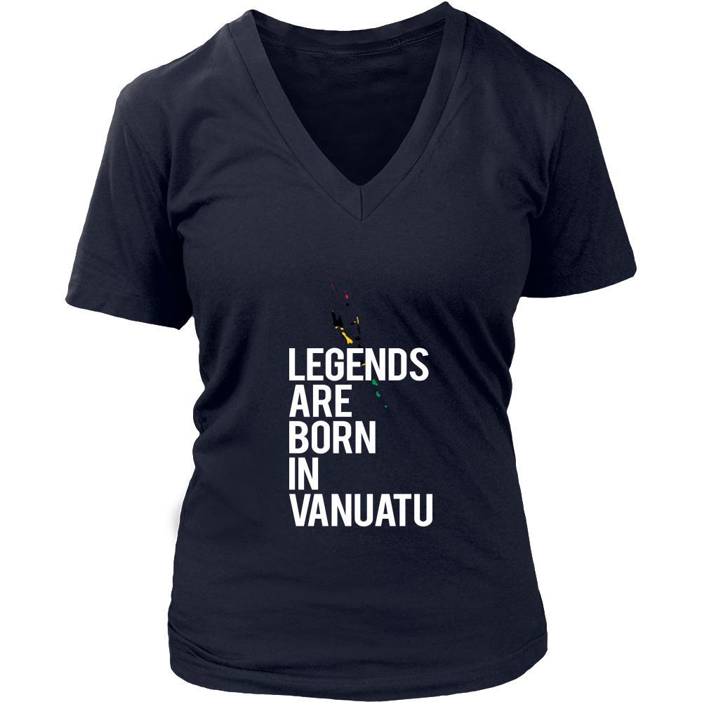 Vanuatu Shirt - Legends are born in Vanuatu - National Heritage Gift-T-shirt-Teelime | shirts-hoodies-mugs