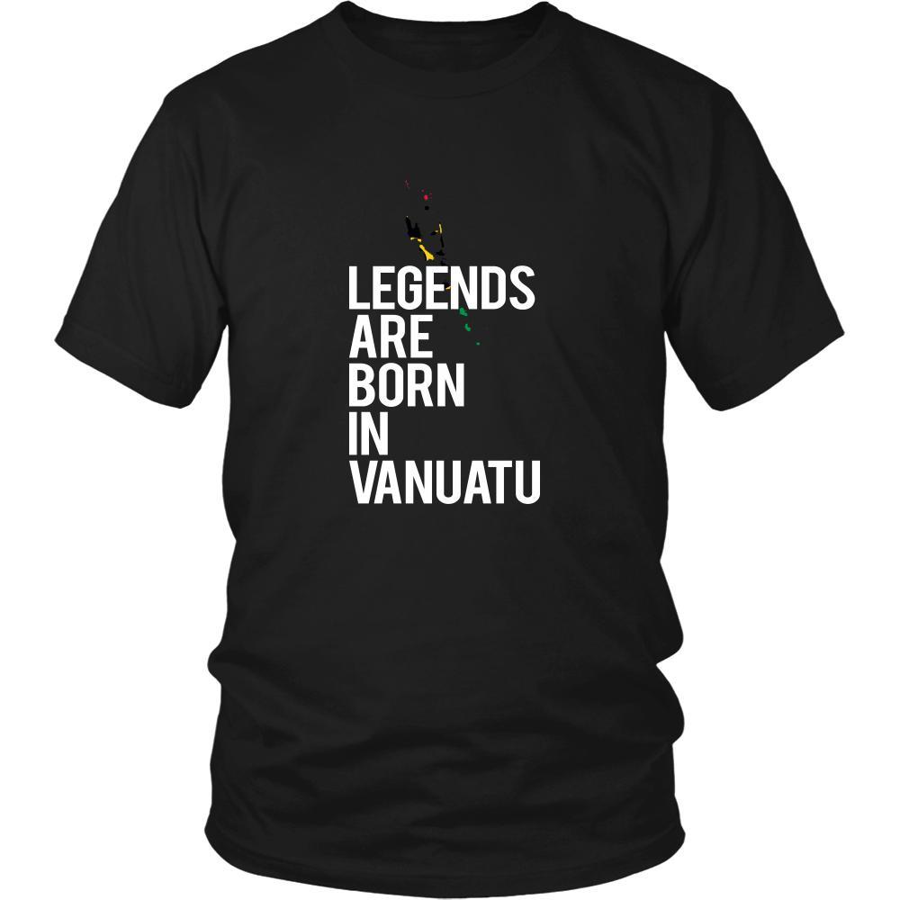 Vanuatu Shirt - Legends are born in Vanuatu - National Heritage Gift-T-shirt-Teelime | shirts-hoodies-mugs