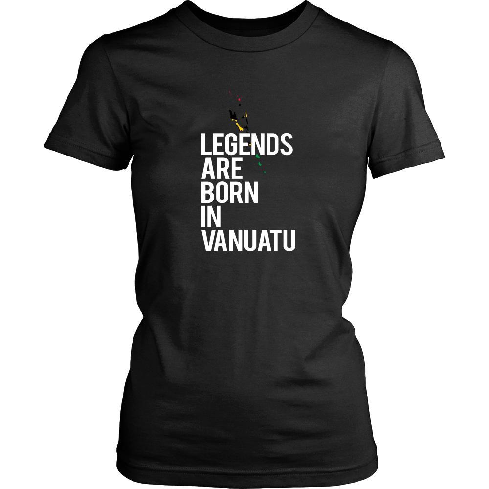 Vanuatu Shirt - Legends are born in Vanuatu - National Heritage Gift-T-shirt-Teelime | shirts-hoodies-mugs