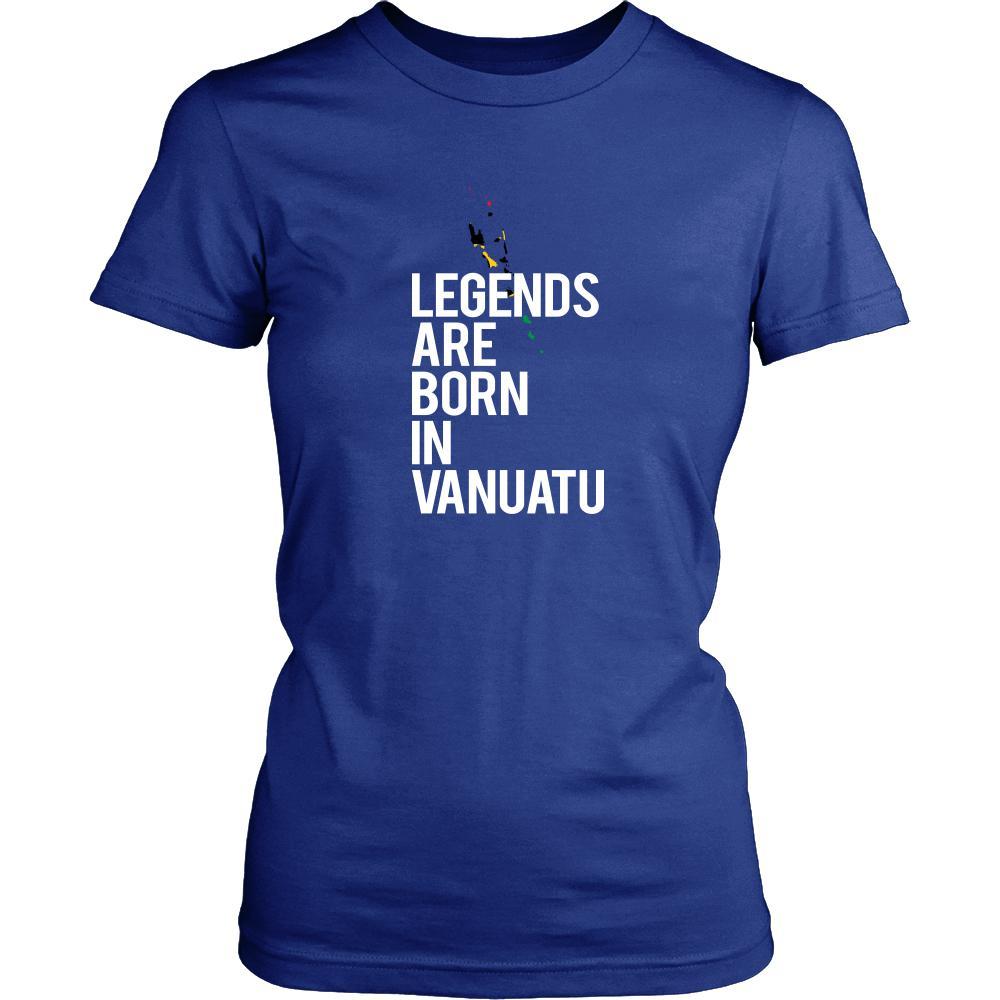 Vanuatu Shirt - Legends are born in Vanuatu - National Heritage Gift-T-shirt-Teelime | shirts-hoodies-mugs