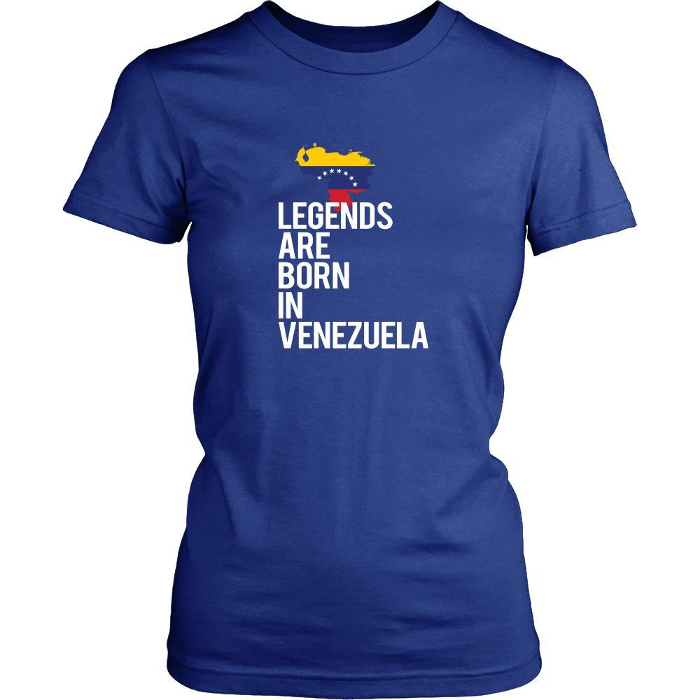 Venezuela Shirt - Legends are born in Venezuela - National Heritage Gift-T-shirt-Teelime | shirts-hoodies-mugs
