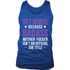 Vet Nurse Tank Top - Vet Nurse Because Badass Isn't An Official Job Title-T-shirt-Teelime | shirts-hoodies-mugs