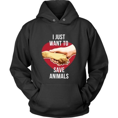 Vet T Shirt - I just want to save Animals-T-shirt-Teelime | shirts-hoodies-mugs
