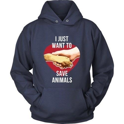 Vet T Shirt - I just want to save Animals-T-shirt-Teelime | shirts-hoodies-mugs