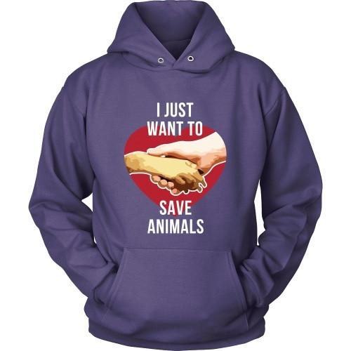 Vet T Shirt - I just want to save Animals-T-shirt-Teelime | shirts-hoodies-mugs