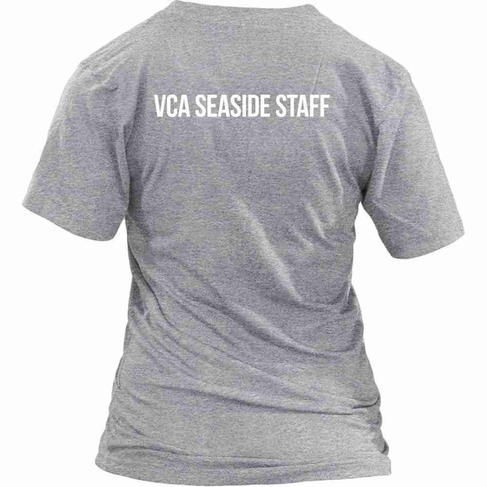Vet T Shirts - Every Patient Leaves A Pawprint VCA Seaside Staff-T-shirt-Teelime | shirts-hoodies-mugs