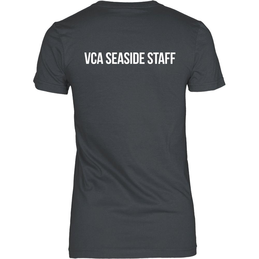 Vet T Shirts - Every Patient Leaves A Pawprint VCA Seaside Staff-T-shirt-Teelime | shirts-hoodies-mugs