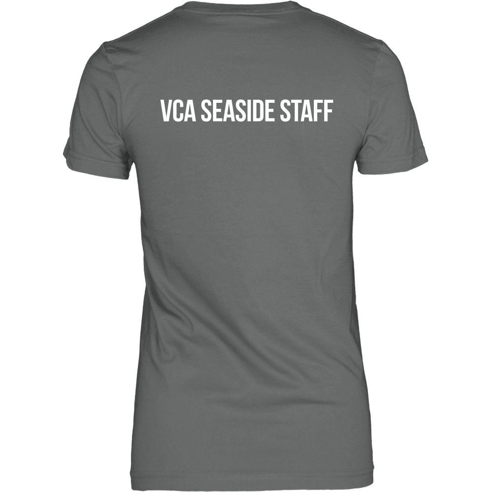 Vet T Shirts - Every Patient Leaves A Pawprint VCA Seaside Staff-T-shirt-Teelime | shirts-hoodies-mugs