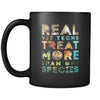 Vet Tech Real vet techs treat more than one species 11oz Black Mug-Drinkware-Teelime | shirts-hoodies-mugs