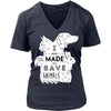 Vet Tech T Shirt - I was made to save animals-T-shirt-Teelime | shirts-hoodies-mugs