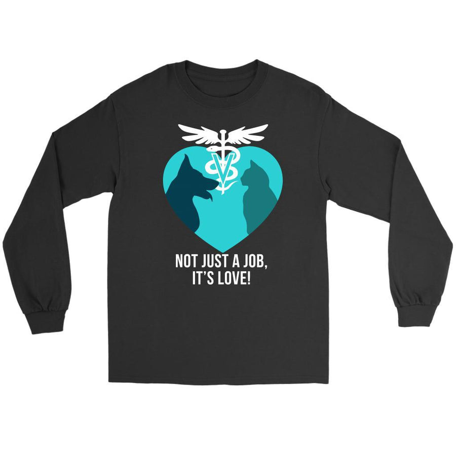 Vet Tech T Shirt - Not just a job, It's love! custom-T-shirt-Teelime | shirts-hoodies-mugs