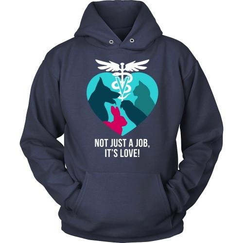 Vet Tech T Shirt - Not just a job, It's love!-T-shirt-Teelime | shirts-hoodies-mugs