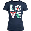 Vet Tech T Shirt - Veterinarian Love cat-T-shirt-Teelime | shirts-hoodies-mugs