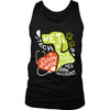 Vet Tech Tank Top - A person whose heart is bigger than their Bank Account-T-shirt-Teelime | shirts-hoodies-mugs