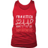 Vet Tech Tank Top - I'm a Vet Tech What's your superpower?-T-shirt-Teelime | shirts-hoodies-mugs