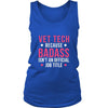 Vet Tech Tank Top - Vet Tech Because Badass Isn't An Official Job Title-T-shirt-Teelime | shirts-hoodies-mugs
