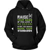 Veteran Shirt - Raise your hand if you love Veteran, if not raise your standards - Profession Gift-T-shirt-Teelime | shirts-hoodies-mugs