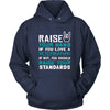 Veterinarian Shirt - Raise your hand if you love Veterinarian, if not raise your standards - Profession Gift-T-shirt-Teelime | shirts-hoodies-mugs