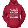 Veterinarian Shirt - Raise your hand if you love Veterinarian, if not raise your standards - Profession Gift-T-shirt-Teelime | shirts-hoodies-mugs