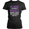 Veterinarian Shirt - Veterinarian because badass mother fucker isn't an official job title - Profession Gift-T-shirt-Teelime | shirts-hoodies-mugs